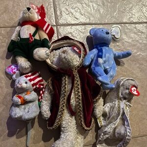 TY Beanie Babies Christmas Plush Toy Collection